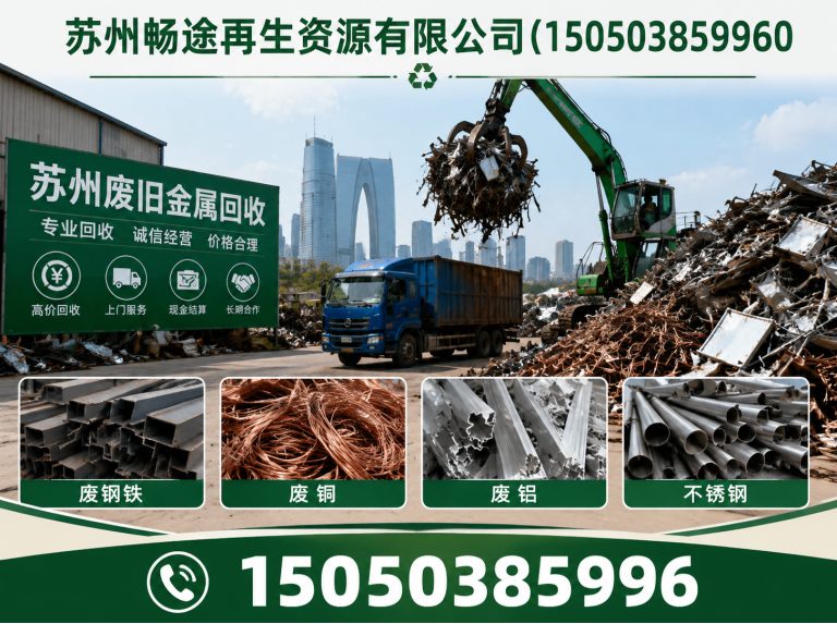 苏州工业园区苏州废旧金属回收展示图